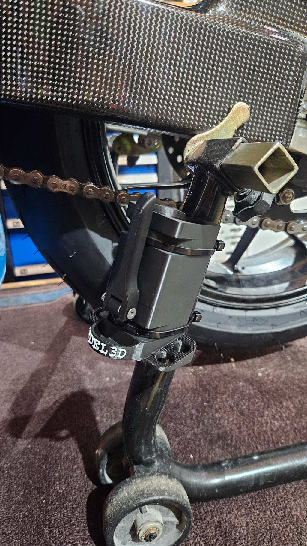 Range Axe et entretoise de roue